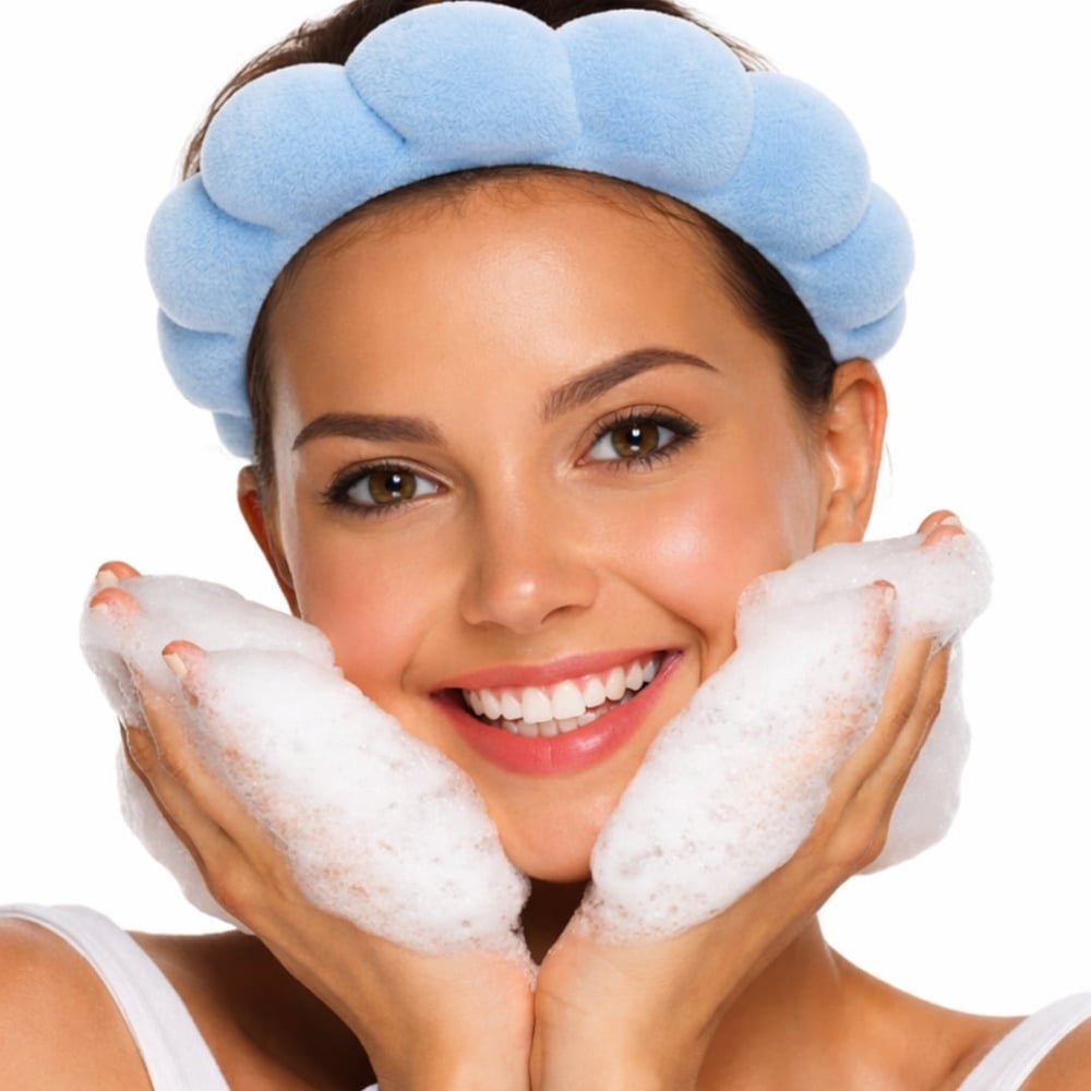 Tiara Nuvem Para Skincare Antideslizante Cores Sortidas Vibe Toys