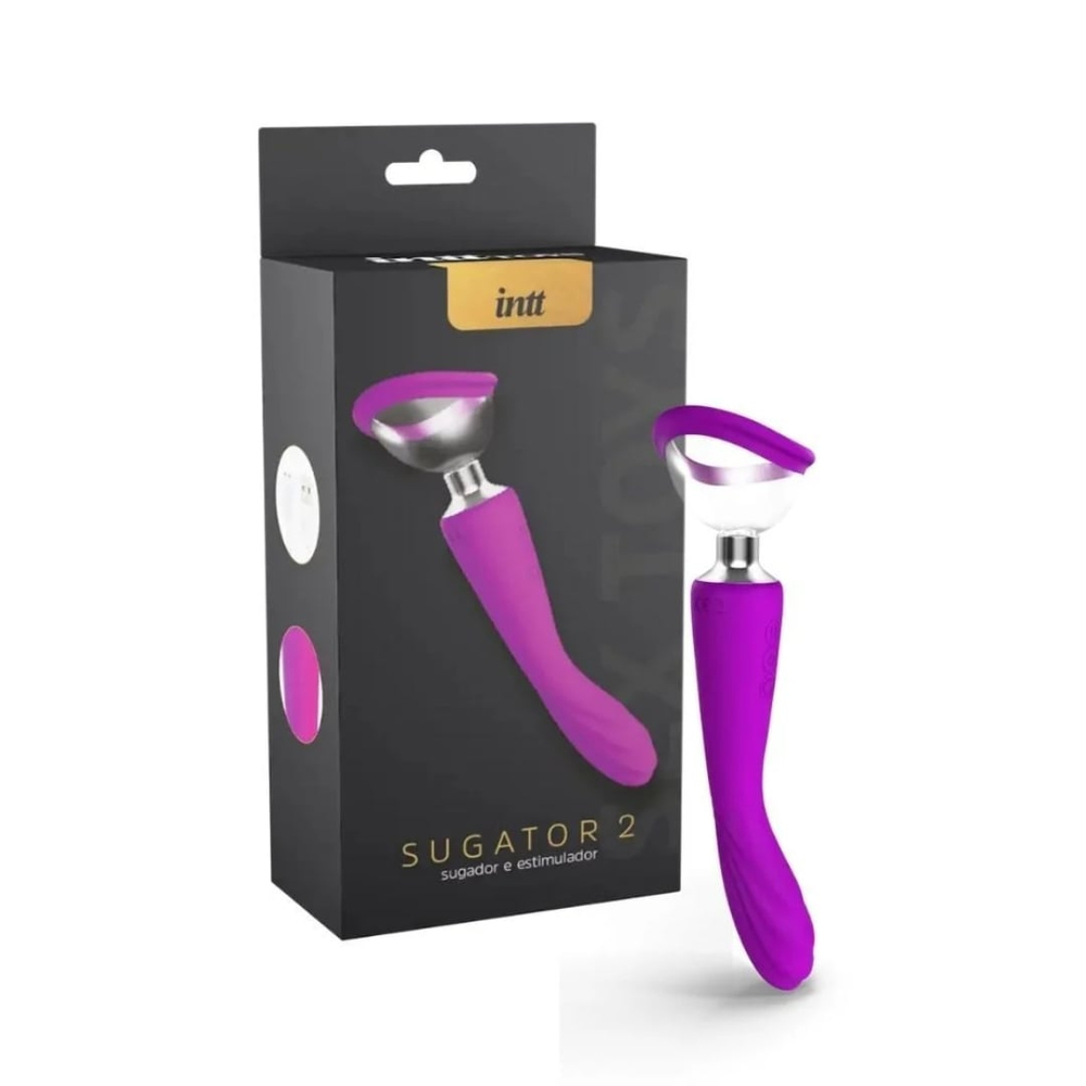 Vibrador De Ponto G E Clitóris Com Sucção E 7 Vibrações Alon Vibe Toys
