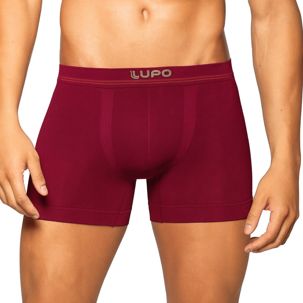 Cueca Boxer Micorfibra Sem Costura Colors Lupo