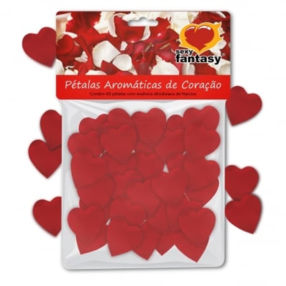 Petalas Perfumadas Em Formato De Coração Sexy Fantasy