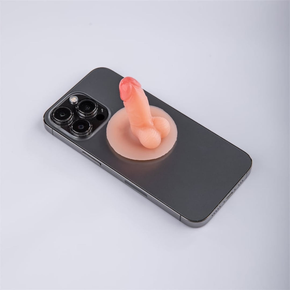 Suporte Para Celular Em Formato De Pênis Universal