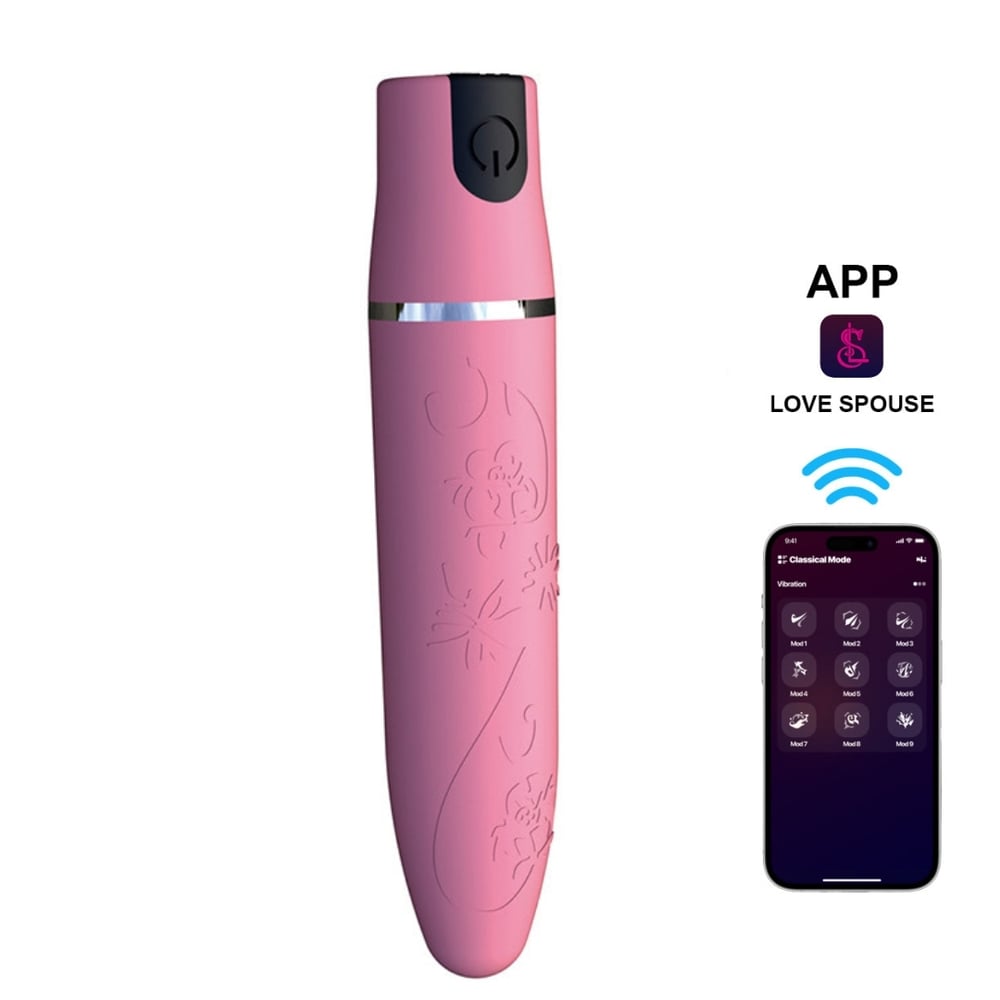 Sophia Bullet Wireless Com 10 Modos De Vibração E Aplicativo Vibe Toys