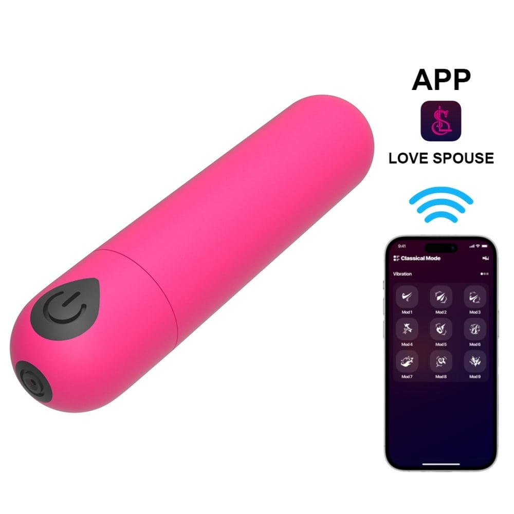 Bullet Wireless Com 10 Modos De Vibração Via App Vibe Toys