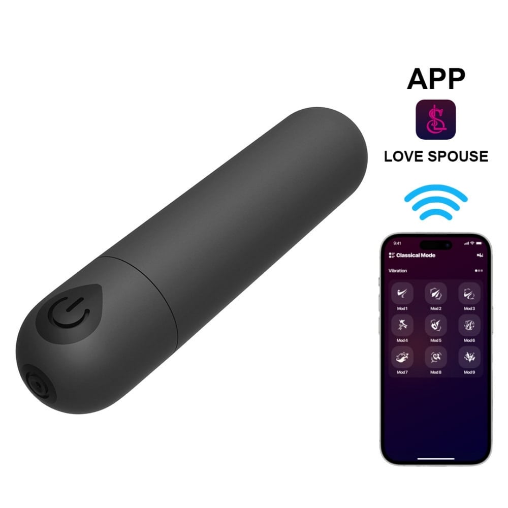 Bullet Wireless Com 10 Modos De Vibração Via App Vibe Toys