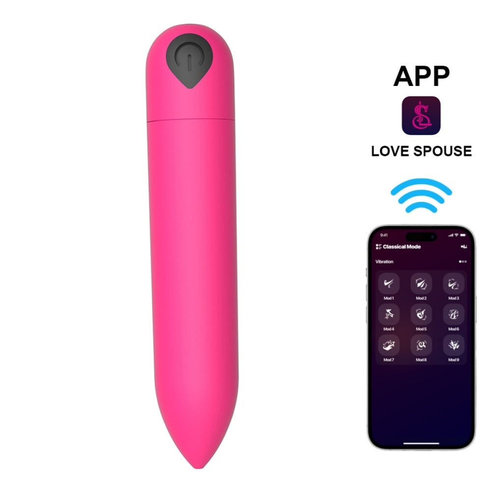 Bullet Wireless Com 10 Modos De Vibração Via App Vibe Toys