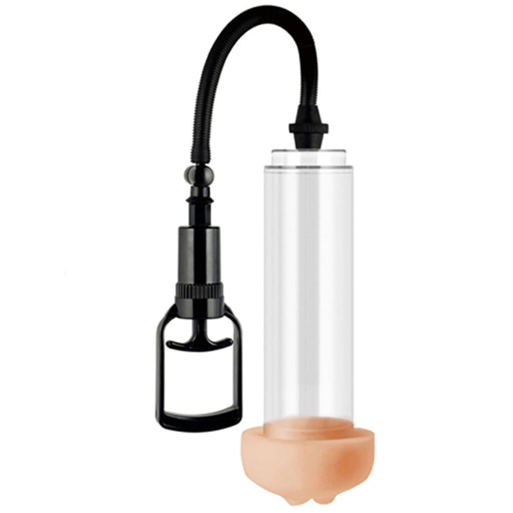 Bomba Peniana Manual Com Bocal Em Cyber Skib Em Formato De Vagina