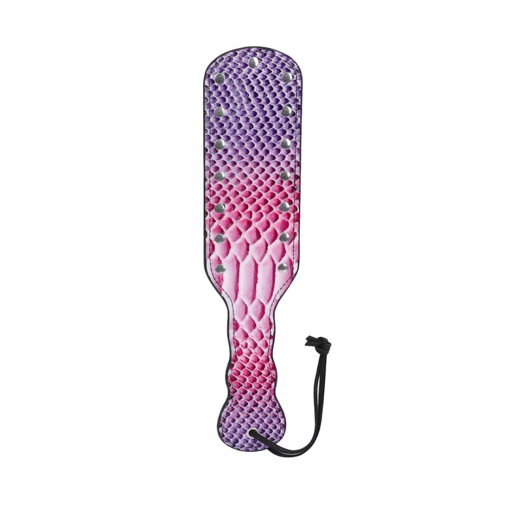 Palmatória Em Couro Com Estampa De Cobra Vibe Toys