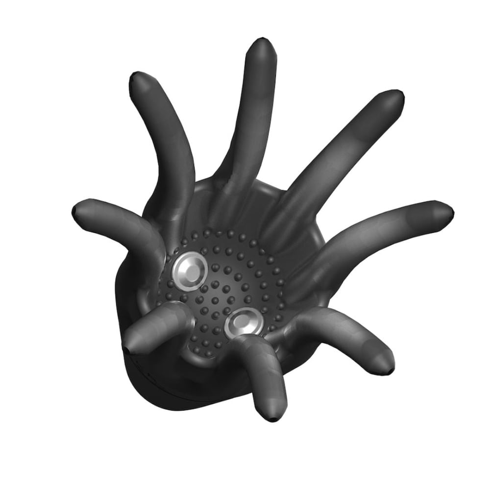 Vibrador Octopus 2 Em 1 Com 10 Modos De Vibração E 6 Modos De Choque Lilo