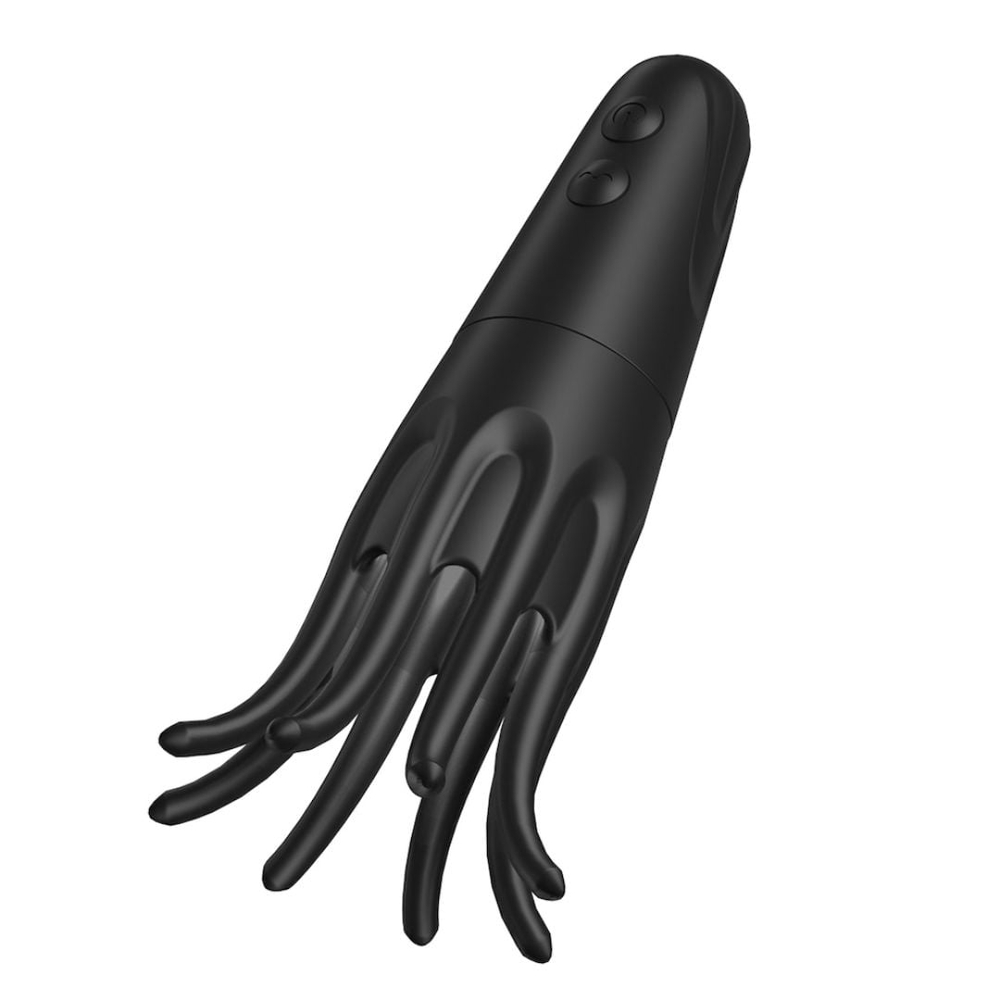 Vibrador Octopus 2 Em 1 Com 10 Modos De Vibração E 6 Modos De Choque Lilo