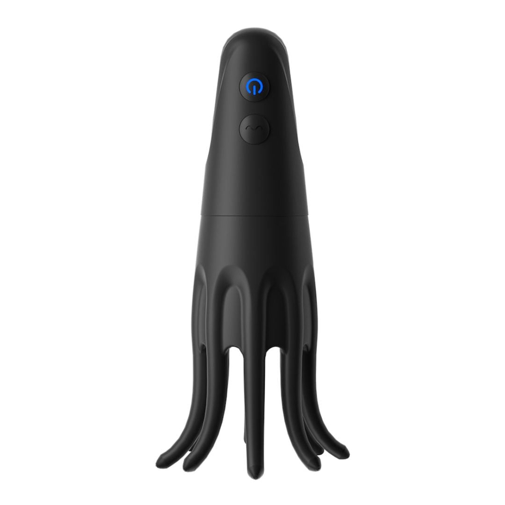 Vibrador Octopus 2 Em 1 Com 10 Modos De Vibração E 6 Modos De Choque Lilo