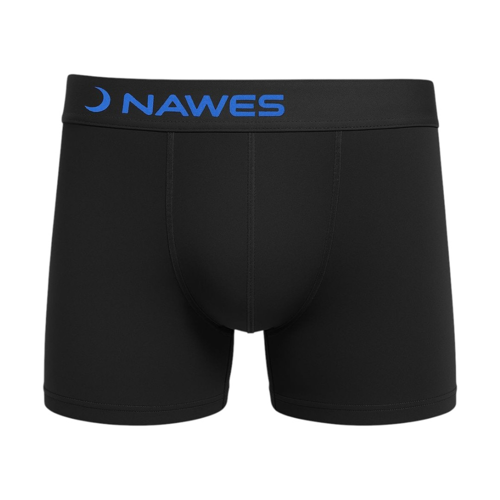 Cueca Boxer Lisa Em Microfibra Nawes