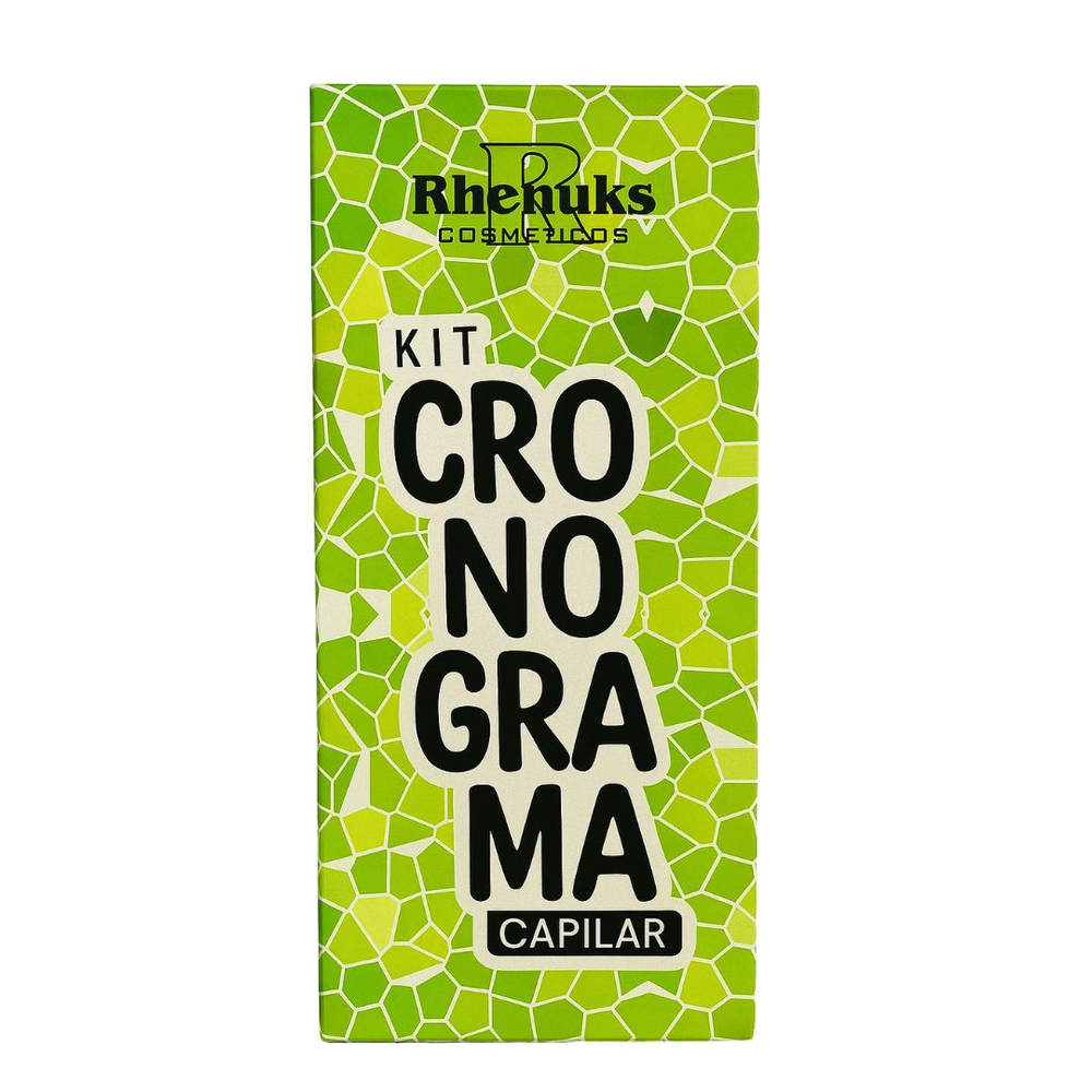 Kit Cronograma Capilar Com 3 Itens Rhenuks Cosméticos
