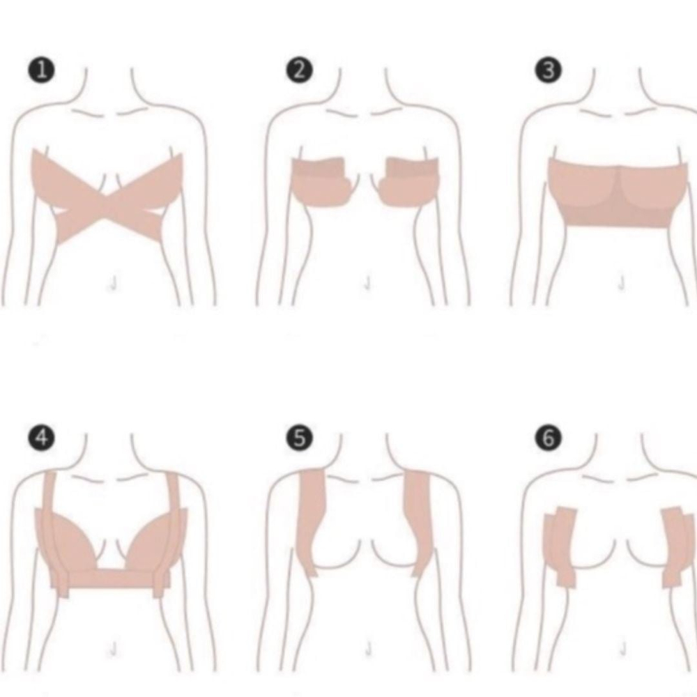 Sutiã Adesivo Levanta Seio Fita Boob Up Invisível Vibe Toys