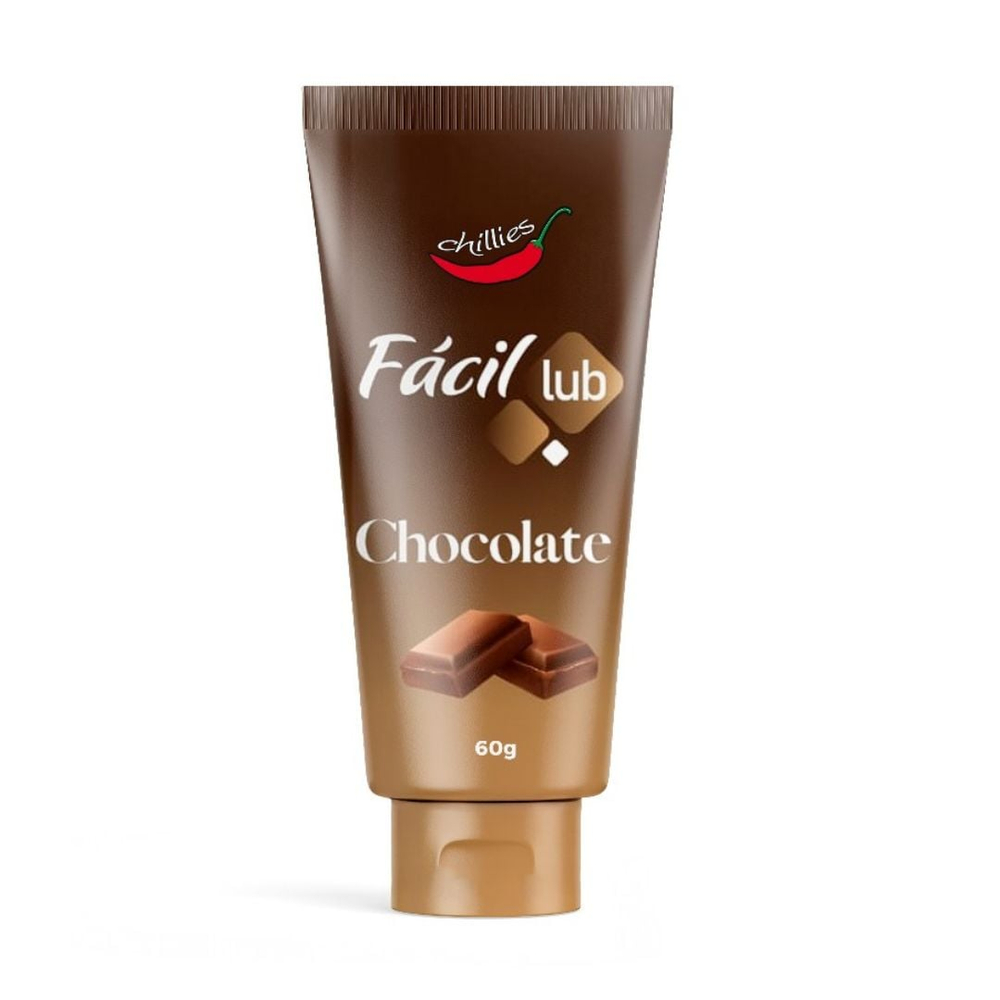 Fácil Lub Gel Lubrificante Beijável 60g Chillies
