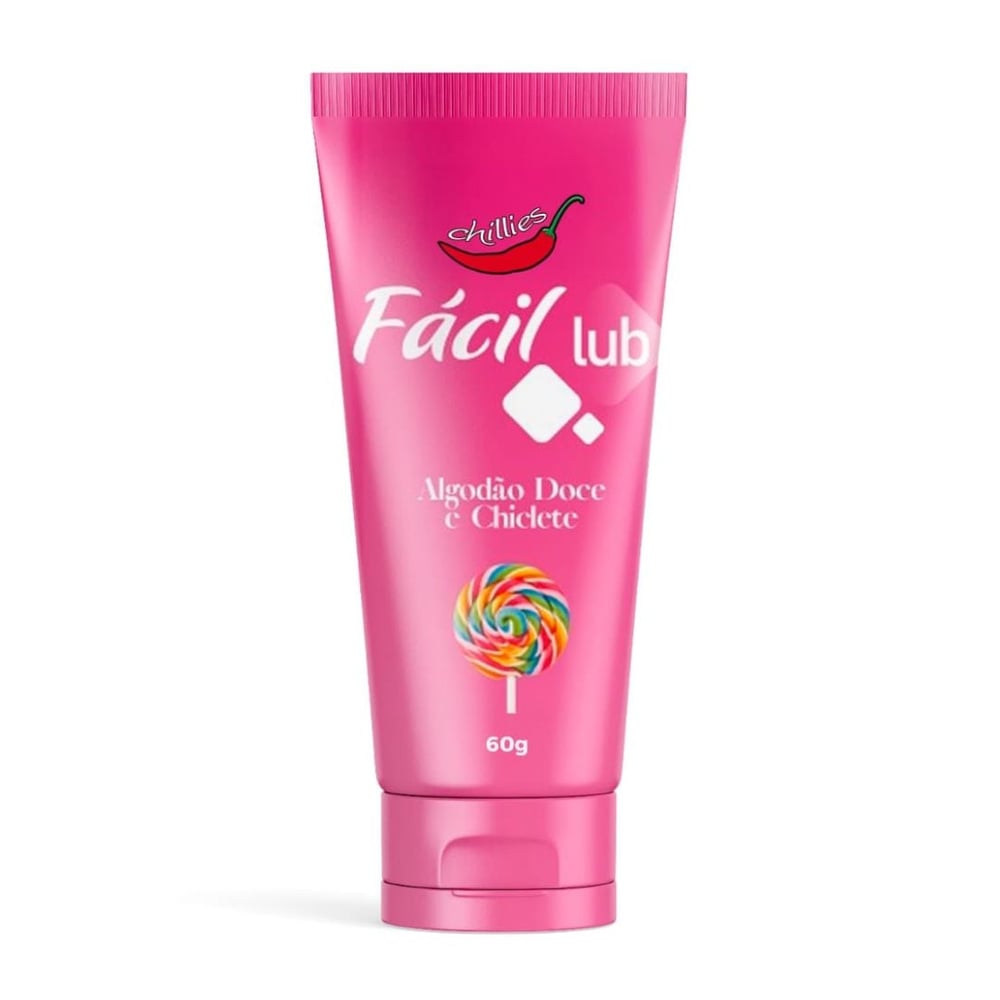 Fácil Lub Gel Lubrificante Beijável 60g Chillies