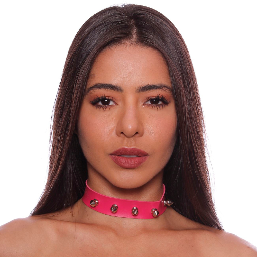 Coleira Spike Com Regullagem Dominatrix