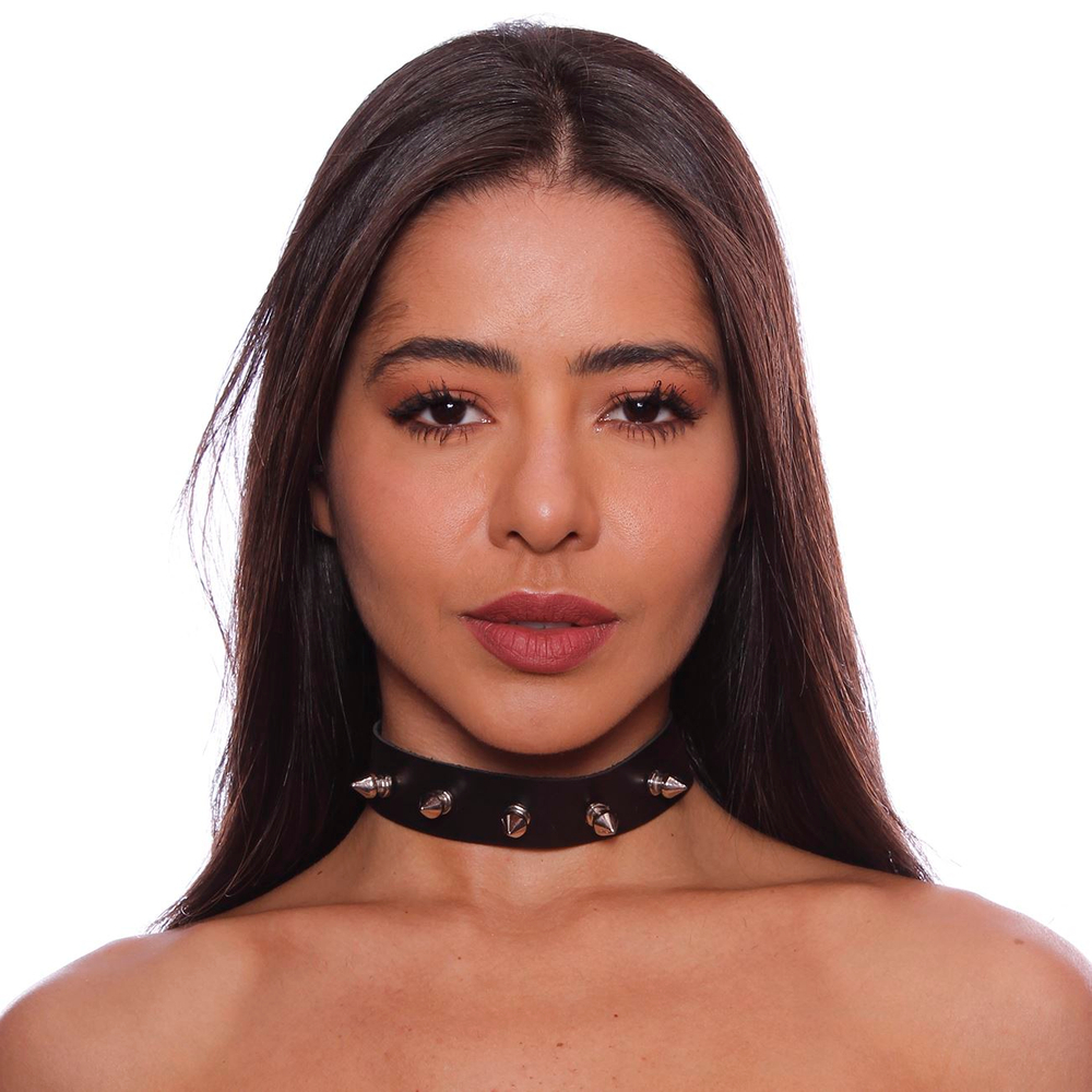 Coleira Spike Com Regullagem Dominatrix