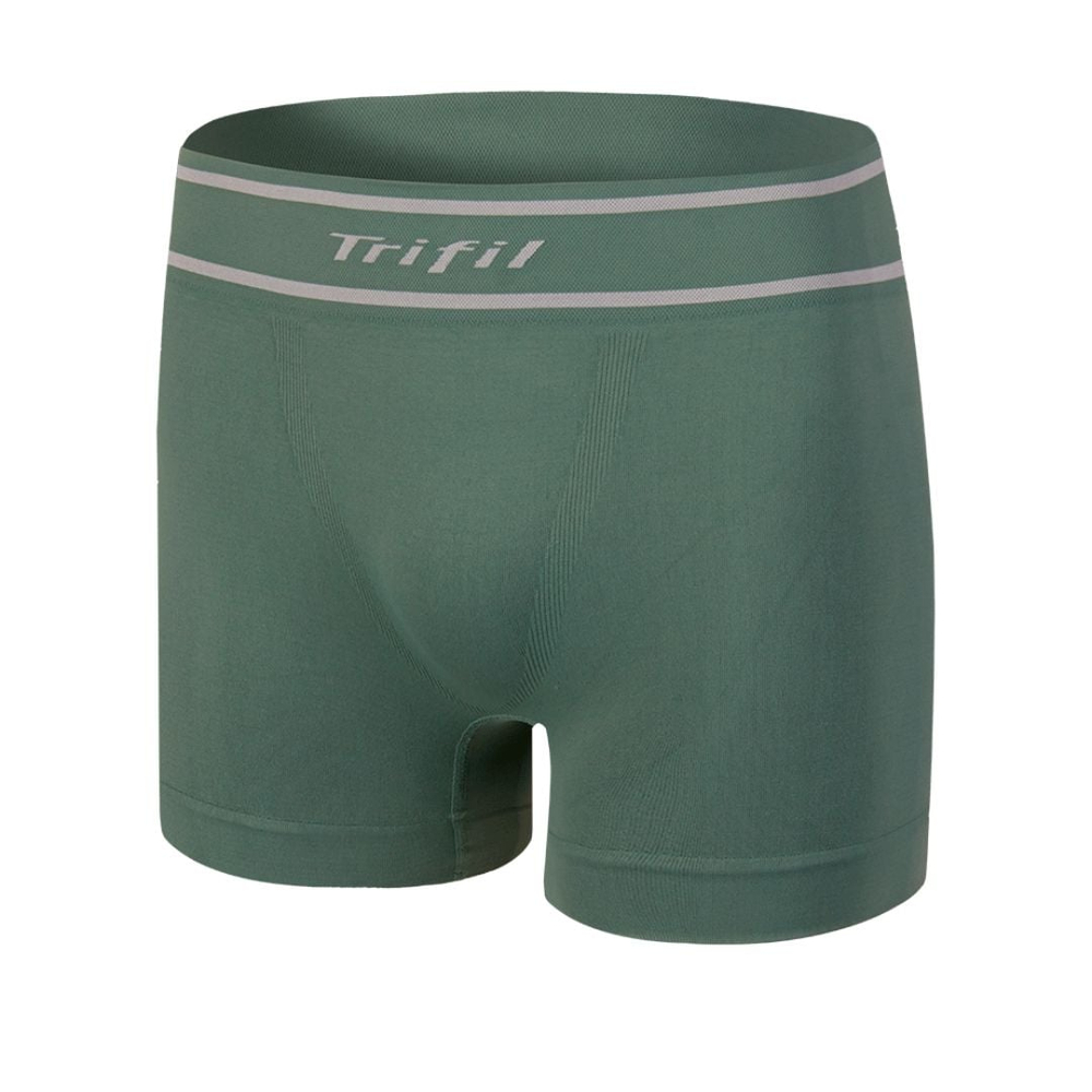 Cueca Boxer Adulto Sem Costura Lisa Trifil