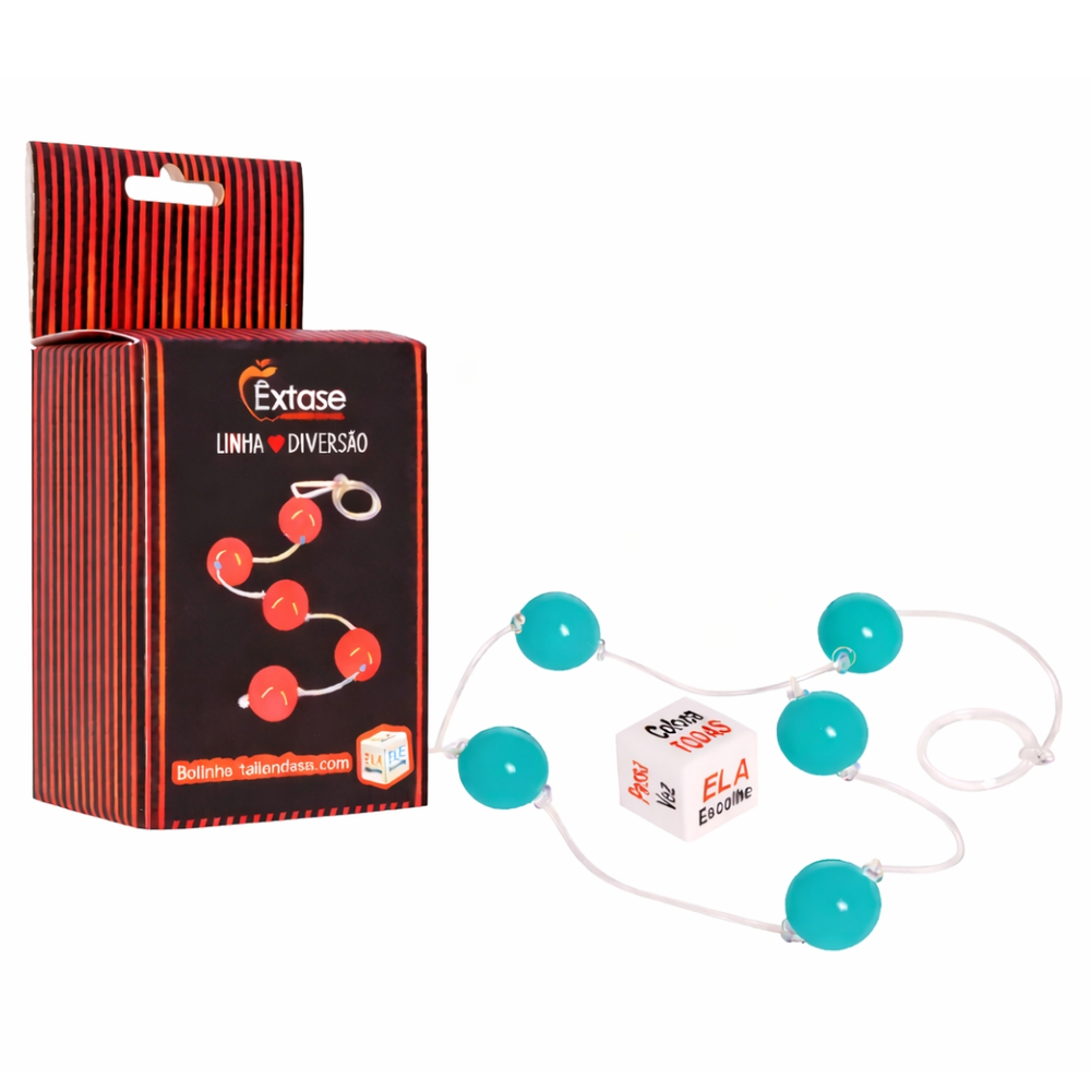 Bolinha Tailandesa P Com Dado Linha Diversão êxtase