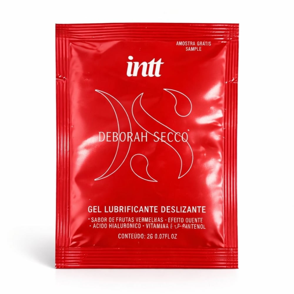 Sachê Gel Lubrificante De Frutas Vermelhas By Deborah Secco 2g Intt 