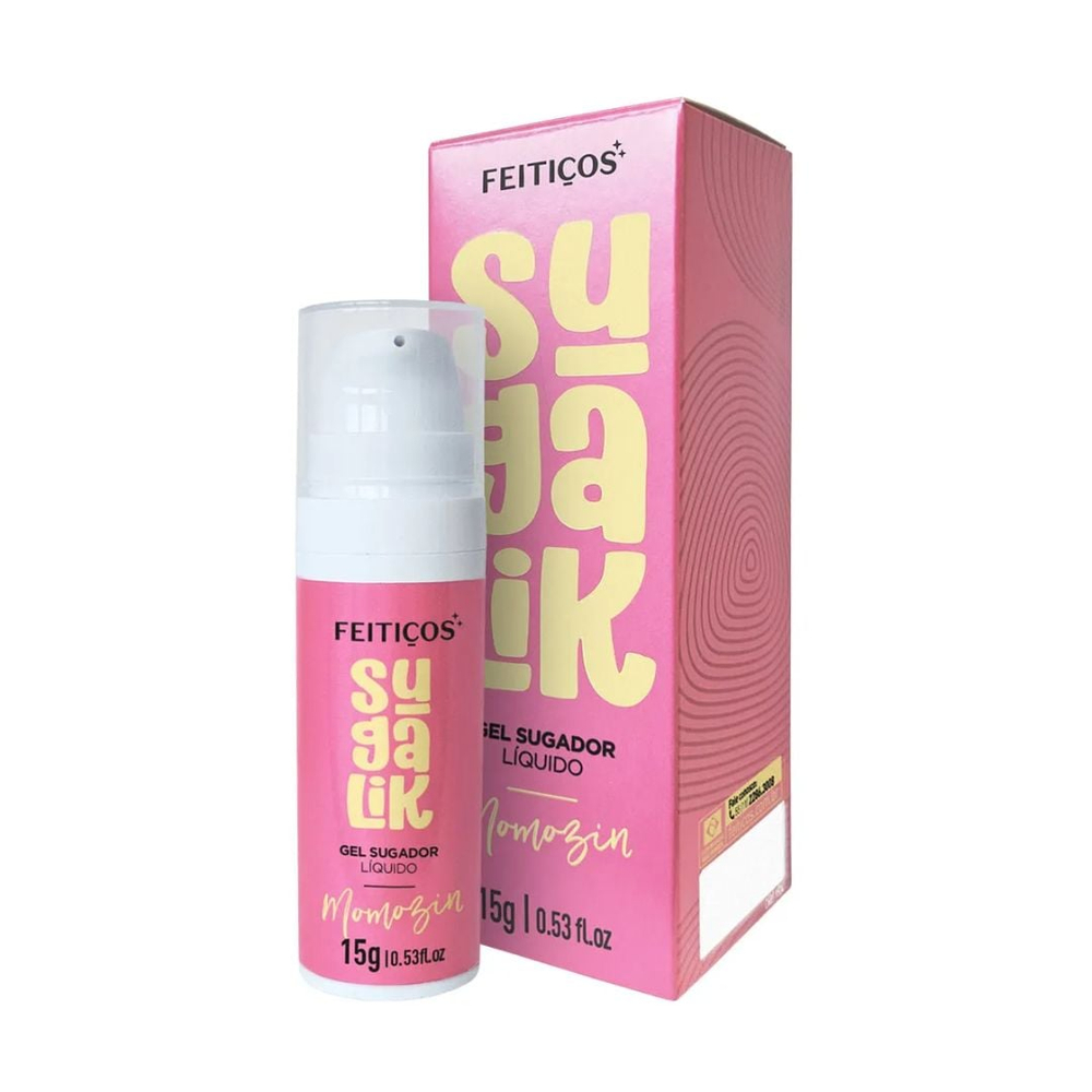Sugalik Momozin Gel Sugador Líquido Beijável 15g Feitiços
