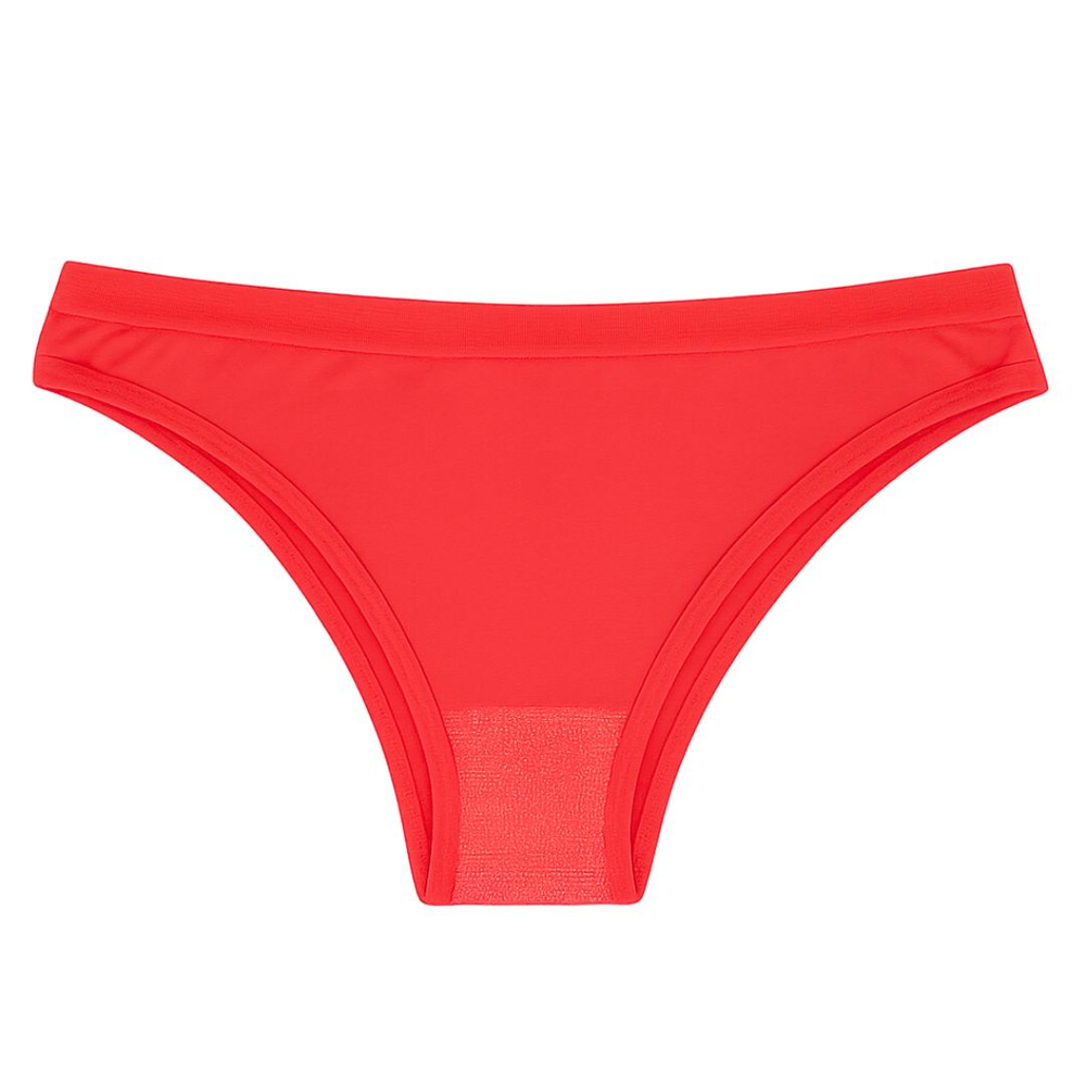 Calcinha Estilo Biquíni Lisa Em Microfibra Altomax