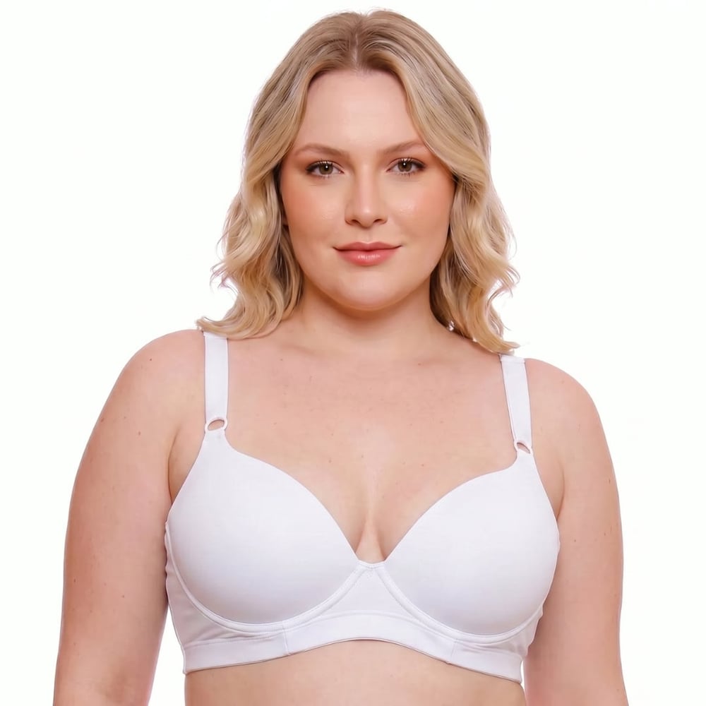Sutiã Plus Size Básica Base Bojo Nayane Lingerie