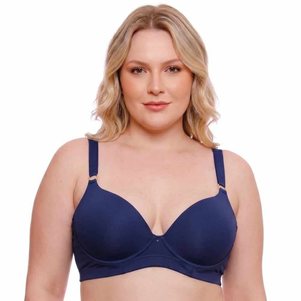 Sutiã Plus Size Básica Base Bojo Nayane Lingerie