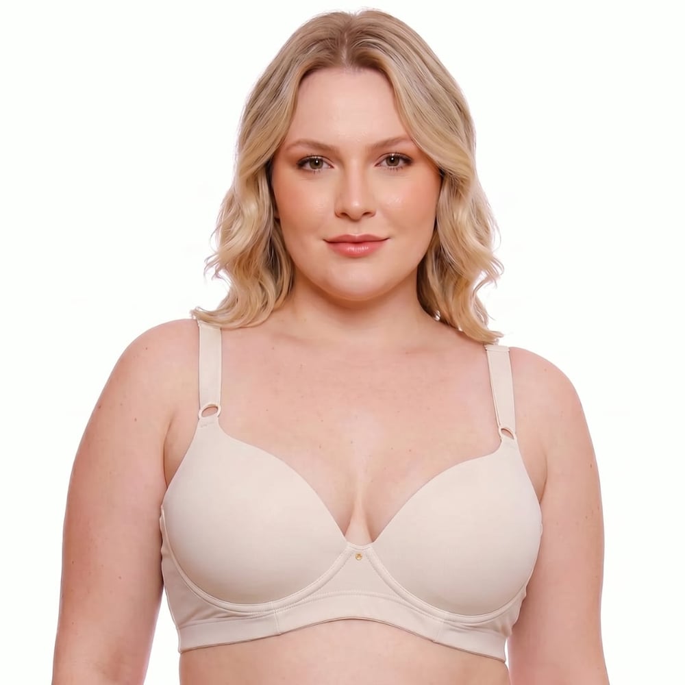Sutiã Plus Size Básica Base Bojo Nayane Lingerie