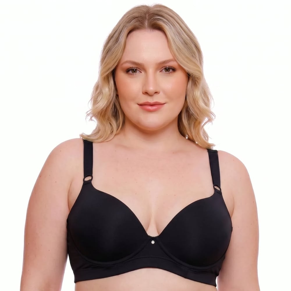 Sutiã Plus Size Básica Base Bojo Nayane Lingerie