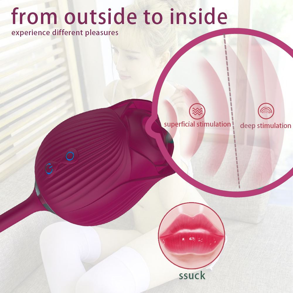 Vibrador Dália Duplo 10 Modos De Pulsação Vibe Toys