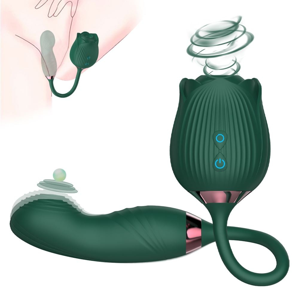 Vibrador Dália Duplo 10 Modos De Pulsação Vibe Toys