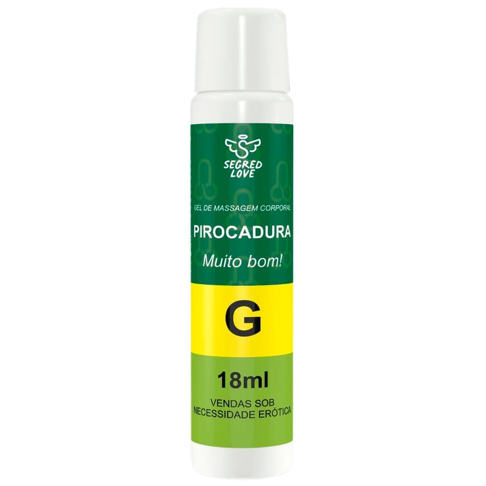 Pirocadura Gel Masculino Intensificador De Ereção 18ml Secred Love