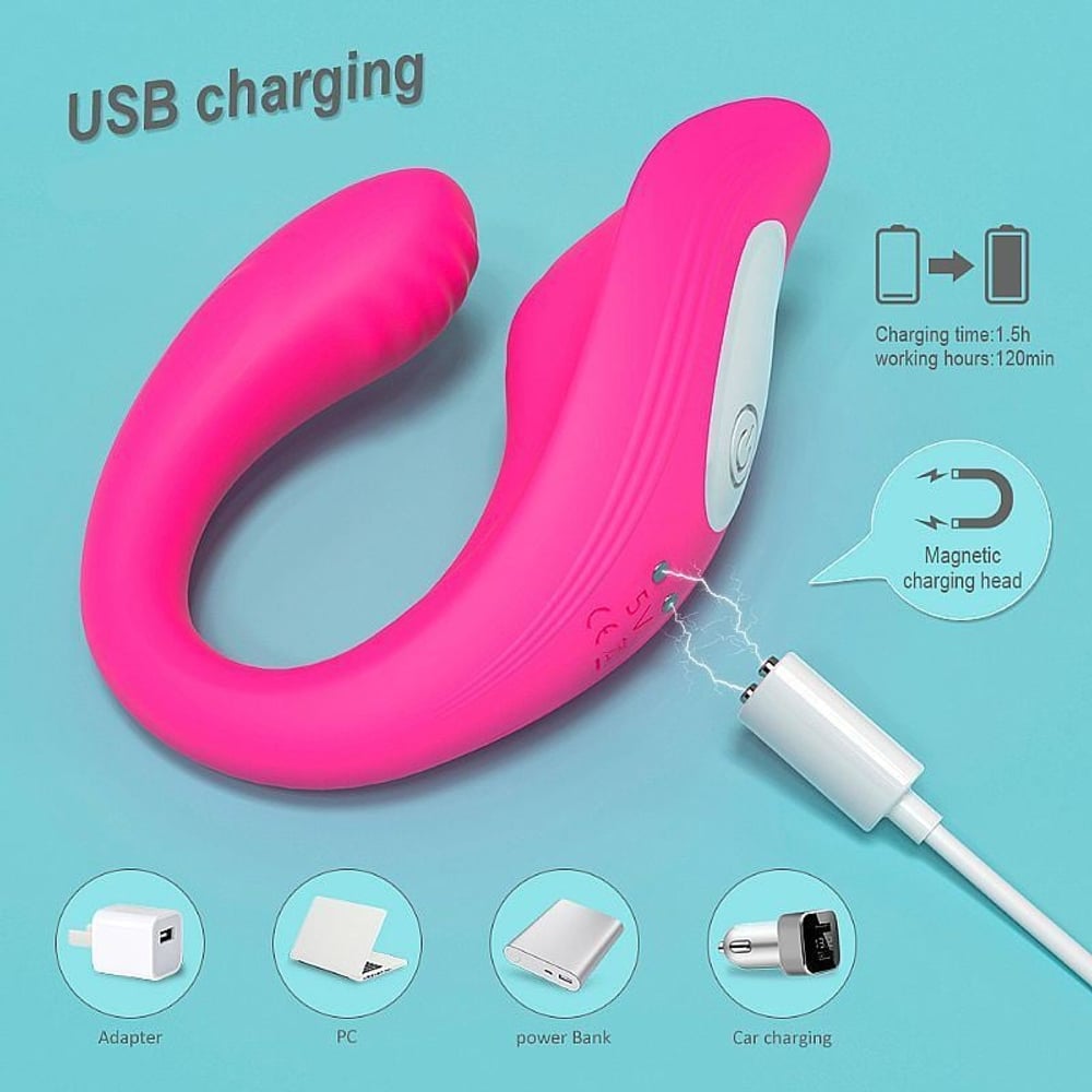 Vibrador De Casal Ribbon Pro Articulavel S Hande