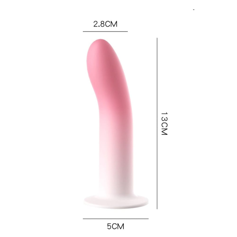 Penetrador Curvado 5.0 Silicone Líquido Vibe Toys