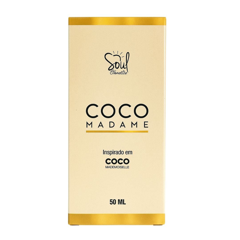 Coco Madame Colônia Feminina 50ml Soul Cosméticos