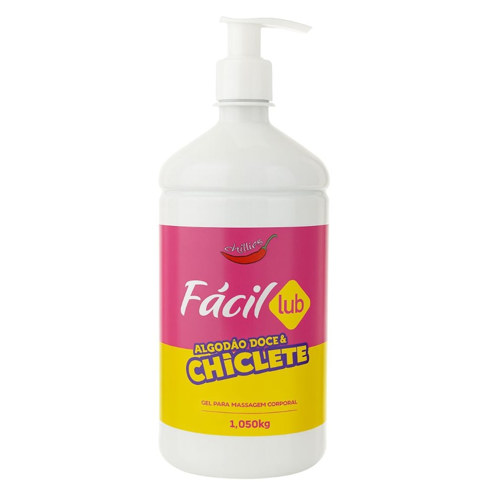 Fácil Lub Gel Lubrificante Beijável 1,050kg Chillies