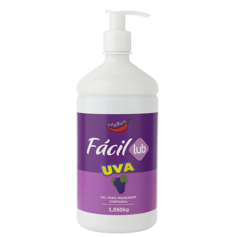Fácil Lub Gel Lubrificante Beijável 1,050kg Chillies
