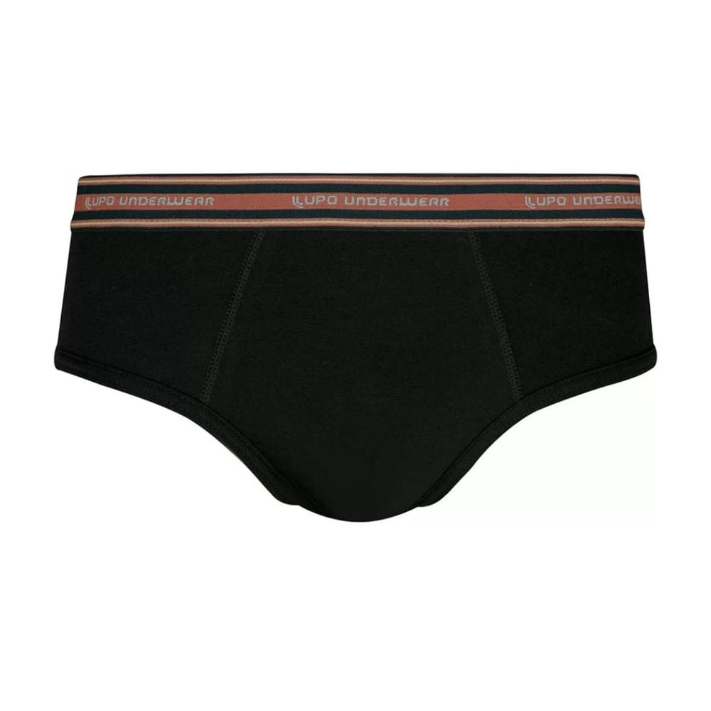 Cueca Slip De Algodão Com Elastano Lupo