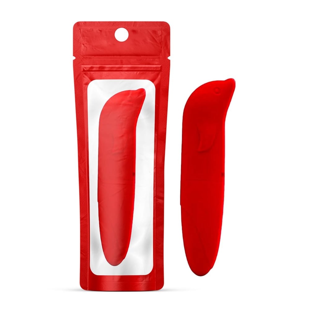 Vibrador Ponto G Colors Golfinho Aveludado Vibe Toys