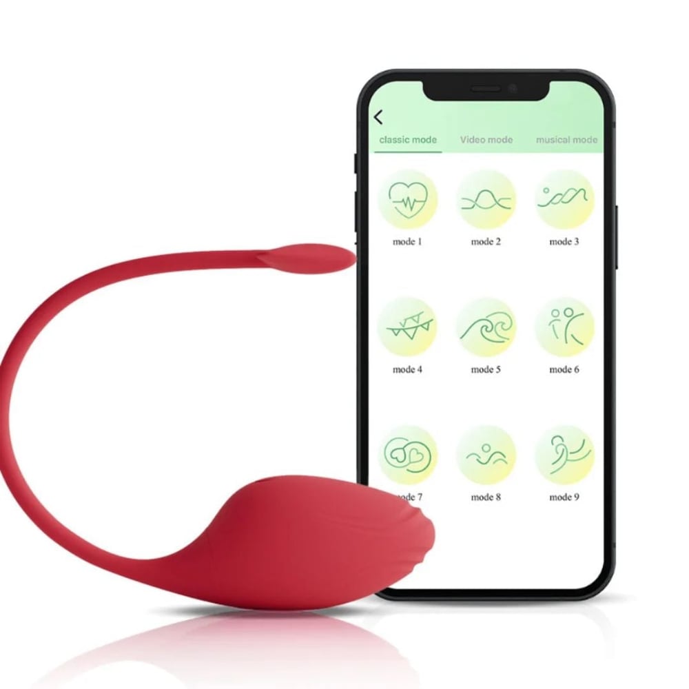 Vibrador De Casal Bump Orgasm 9 Vibrações Controle Por Aplicativo