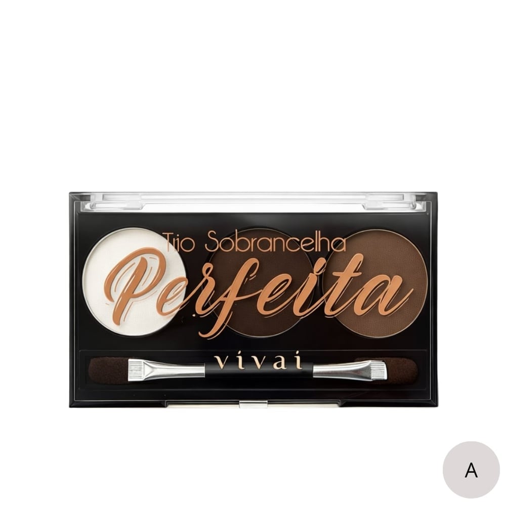 Prime Trio Sobrancelha Perfeitas Com Pincel Vivai