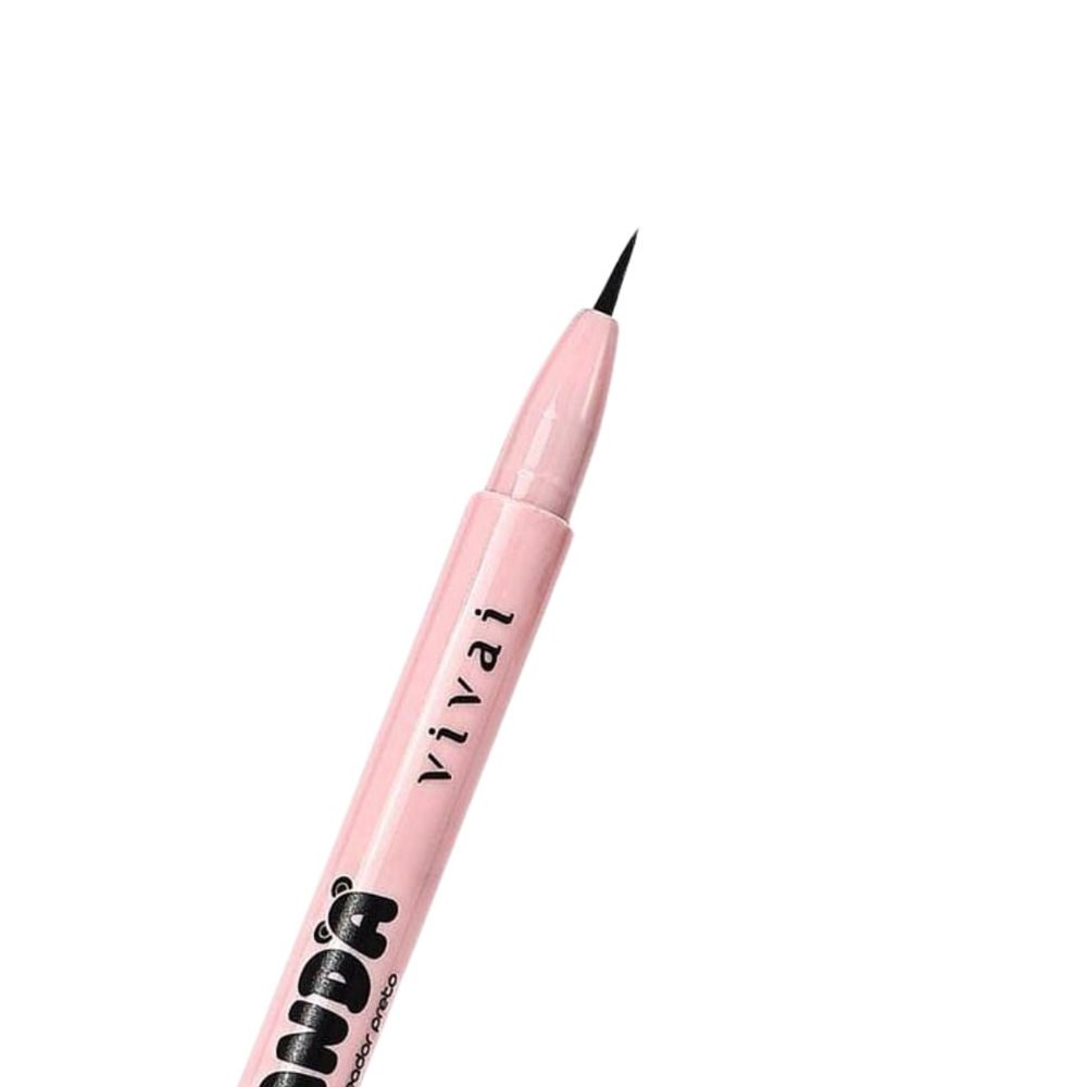 Panda Caneta Delineadora Preta Vivai