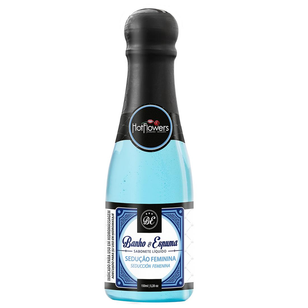 Banho E Espuma Sabonete Líquido 150ml Hot Flowers