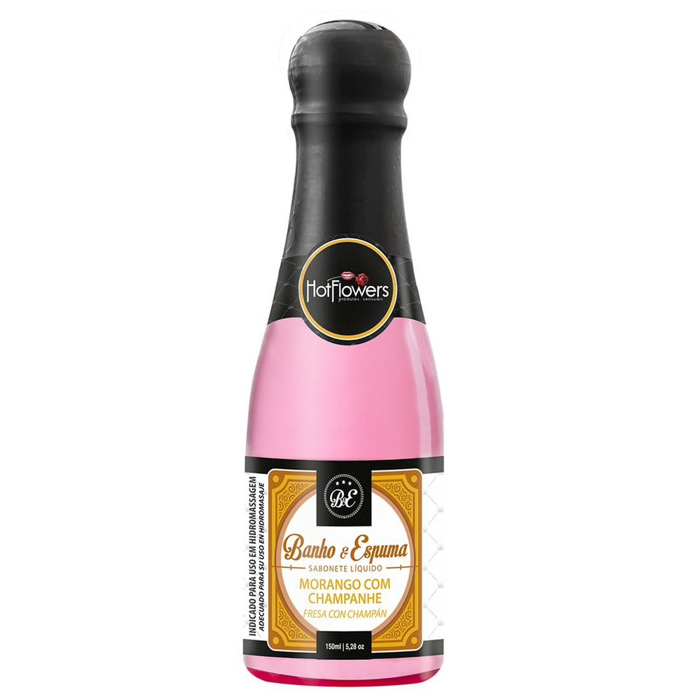 Banho E Espuma Sabonete Líquido 150ml Hot Flowers