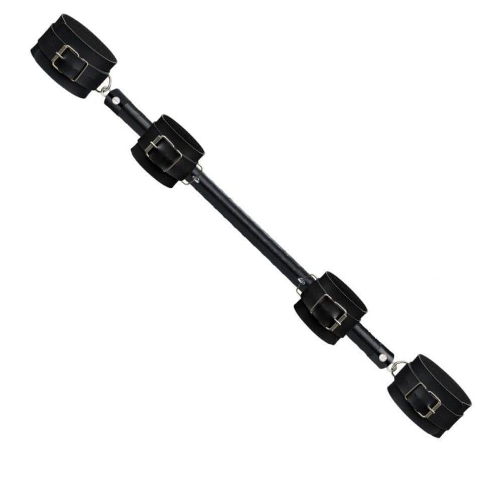 Separador Duo 60cm Com Algema E Tornozeleira La Pimienta