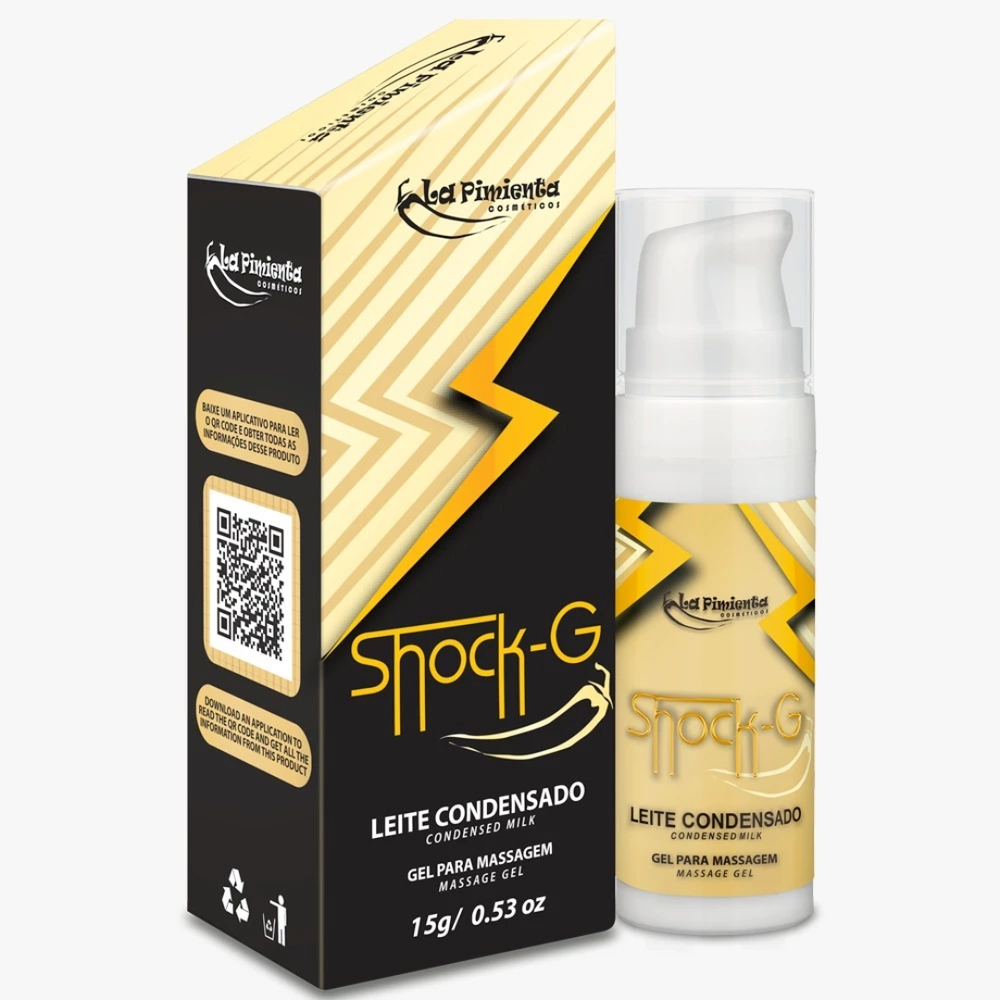 Shock G Excitante Vibrador Beijavel 15g La Pimienta