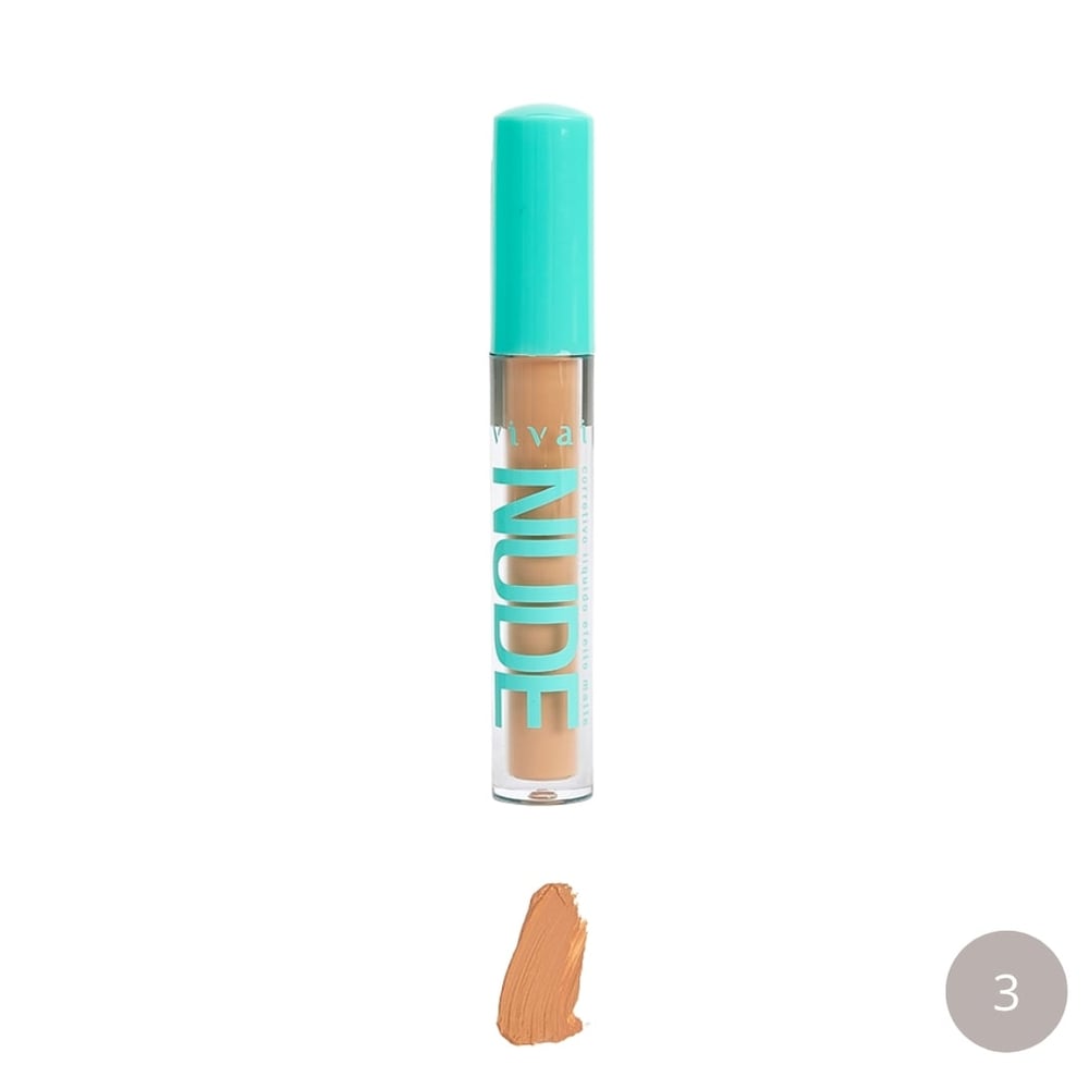 Corretivo Líquido Nude Efeito Matte 4ml Vivai