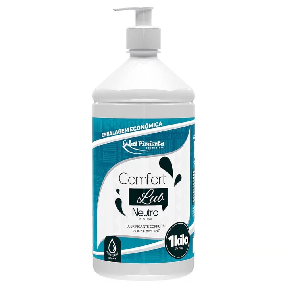 Comfort Lub Lubrificante Neutro à Base De água 1kg La Pimienta