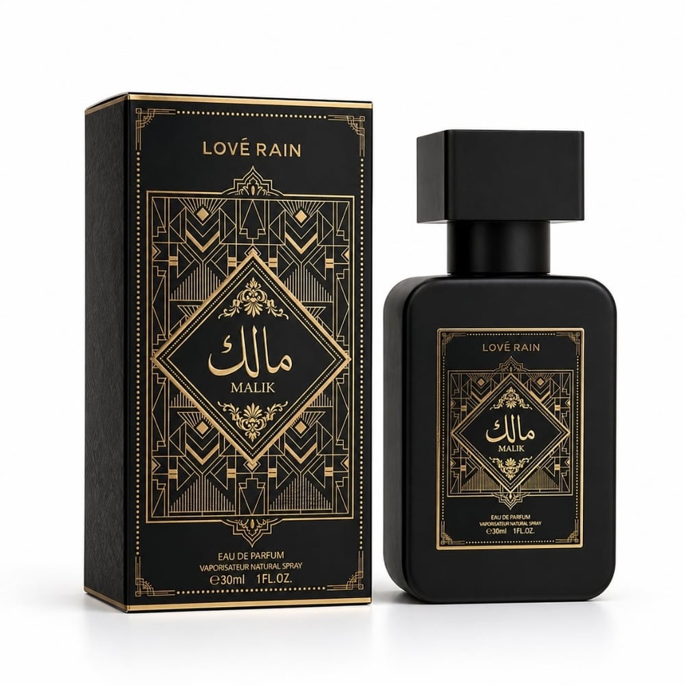 Malik Perfume árabe Masculino Lové Rain Eau De Parfum 30ml Vivai